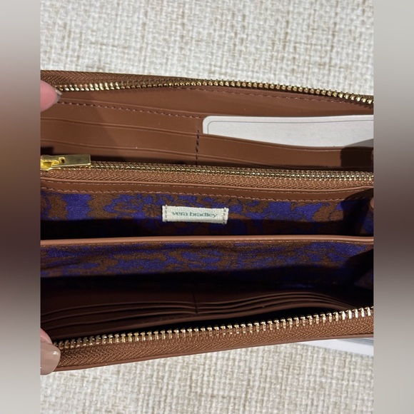 Vera Bradley Bronze Metallic Contential Wallet - Picture 3 of 5